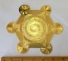 YA-652 18 karat gold plated metatron's cube - Image 1 of 0