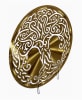 18k 6in Gold plated Celtic Tree of Life Healing Grid - Image 3 of 0