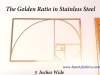 YA-88 Golden Ratio Stainless Steel laser Cut Grid - Image 1 of 0