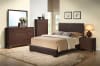 Madison Brown Upholstered Bed by Acme - 14370Q - Image 2 of 0