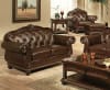 Anondale Brown Leather Loveseat by Acme - 15031 - Image 1 of 0