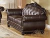 Anondale Brown Leather Loveseat by Acme - 15031 - Image 2 of 0
