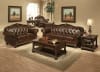 Anondale Brown Leather Loveseat by Acme - 15031 - Image 3 of 0
