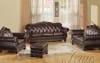 Anondale Brown Leather Loveseat by Acme - 15031 - Image 4 of 0