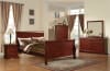 Louis Philippe III Sleigh Bed in Cherry Finish by Acme - 19520Q - Image 2 of 0