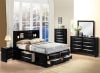 Ireland Storage Bookcase Bed in Black Finish by Acme - 21610Q - Image 2 of 0