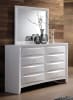 Ireland Storage Bookcase Bed 6 Piece Bedroom Set in White Finish by Acme - 21700 - Image 5 of 0