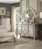 Versailles Traditional Bed in Bone White Finish by Acme - 21760Q - Image 5 of 0