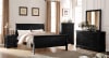 Louis Philippe 6 Piece Bedroom Set in Black Finish by Acme - 23730 - Image 1 of 0