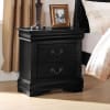 Louis Philippe 6 Piece Bedroom Set in Black Finish by Acme - 23730 - Image 2 of 0