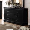 Louis Philippe 6 Piece Bedroom Set in Black Finish by Acme - 23730 - Image 3 of 0
