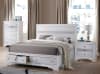 Naima Storage Bed in White Finish by Acme - 25770Q - Image 1 of 0