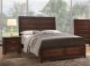 Oberreit Bed in Walnut Finish by Acme - 25790Q - Image 1 of 0