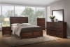 Oberreit Bed in Walnut Finish by Acme - 25790Q - Image 2 of 0