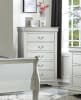 Louis Philippe 6 Piece Bedroom Set in Platinum Finish by Acme - 26730 - Image 5 of 0