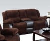 Bernal Two Tone Chocolate Fabric 2 Piece Reclining Set by Acme - 50468-S - Image 3 of 0