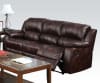 Zanthe Brown Polished Microfiber 2 Piece Reclining Set by Acme - 50510-S - Image 2 of 0