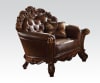 Vendome 6 Piece Complete Living Room Set in Cherry Finish by Acme - 52000-6 - Image 3 of 0