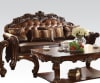 Vendome 2 Piece Sofa Loveseat Set in Cherry Finish by Acme - 52001-S - Image 2 of 0