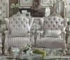 Versailles Sofa Chair 2 Piece Living Room Set in Bone White Finish by Acme - 52085-S - Image 4 of 0