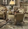 Vendome Loveseat in Gold Patina Finish by Acme - 53001 - Image 4 of 0