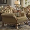 Dresden Loveseat in Gold Patina Finish by Acme - 53161 - Image 3 of 0