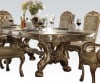 Dresden 7 Piece Dining Set in Gold Patina Finish by Acme - 63150 - Image 2 of 0