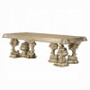Seville 7 Piece Dining Room Set in Gold Finish by Acme - DN00457 - Image 2 of 0