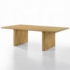 Einar 7 Piece Dining Room Set in Natural and Khaki Leather Finish by Acme - DN02905-DN02399 - Image 2 of 0