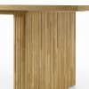 Einar 7 Piece Dining Room Set in Natural and Khaki Leather Finish by Acme - DN02905-DN02399 - Image 5 of 0