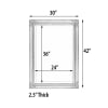 Mini Grand Victorian Mirror in Antique Gold with Black Finish by AFD Home - AFD-10041463 - Image 5 of 0