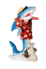 Sharky Butler with Tray in Multicolored Finish by AFD Home - AFD-10149600 - Image 3 of 0