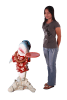 Sharky Butler with Tray in Multicolored Finish by AFD Home - AFD-10149600 - Image 4 of 0