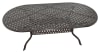Savannah Outdoor Oval Dining Table in Brown Bronzed Powder Coat Finish by Bridgeton Moore - AFD-10311515 - Image 3 of 0