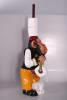 Monkey Toilet Paper Holder in Hand-Painted Multicolored Finish by AFD Home - AFD-10368052 - Image 2 of 0