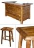 Adirondack Teak 5 Piece Bar Table Set in Natural Teak Finish by AFD Home - AFD-10573671 - Image 4 of 0
