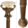 Serengeti Elephant Floor Torchere in Brown Finish by AFD Home - AFD-10634242 - Image 4 of 0