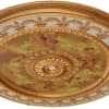 Sistine Round Chandelier Ceiling Medallion in Classic White and Gold Finish by AFD Home - AFD-10711826 - Image 3 of 0