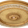 Dream Round Chandelier Ceiling Medallion in White and Gold Finish by AFD Home - AFD-10714699 - Image 3 of 0