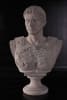Augustus Caesar Faux Stone Bust in Stone Top Coat Finish by AFD Home - AFD-10772792 - Image 4 of 0