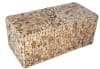 Oyster Cross Cut Wood Solid Bench Table in Natural Wood Finish by AFD Home - AFD-10782945 - Image 1 of 0