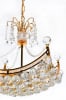 Crystal Orb Basket Chandelier in Gold Plate Finish by AFD Home - AFD-10790245 - Image 3 of 0