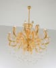 Regal Crystal Chandelier in Gold Plate and Crystal Finish by AFD Home - AFD-10861699 - Image 3 of 0