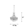 Regal Crystal Chandelier in Gold Plate and Crystal Finish by AFD Home - AFD-10861699 - Image 5 of 0