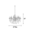 Bell Crystal Chandelier in Gold and Clear Crystal Finish by AFD Home - AFD-10861701 - Image 5 of 0