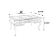 Large Mahogany Writing Desk in Dark Brown by AFD Home - AFD-11126784 - Image 5 of 0