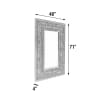 Peruvian Painted Glass White Mirror in Multi-Colored Finish by AFD Home - AFD-11134928 - Image 5 of 0