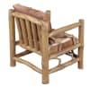 Adirondack Teak Barrel Lodge Arm Fur Chair in Natural Teak Finish by AFD Home - AFD-11140851 - Image 3 of 0