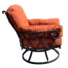 Chillounger Swivel Chair in Hand-Brushed Bronze Finish by Bridgeton Moore - AFD-11170110 - Image 2 of 0