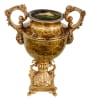 Swirl Handled Classic Vase Tall in Gold Finish by AFD Home - AFD-11195253 - Image 3 of 0